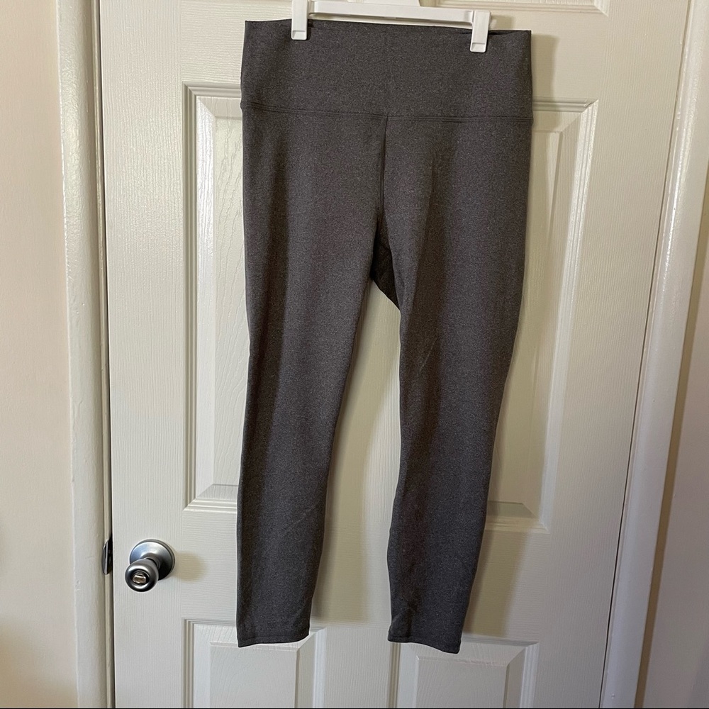 Fabletics Powerhold Grey Heather Legging